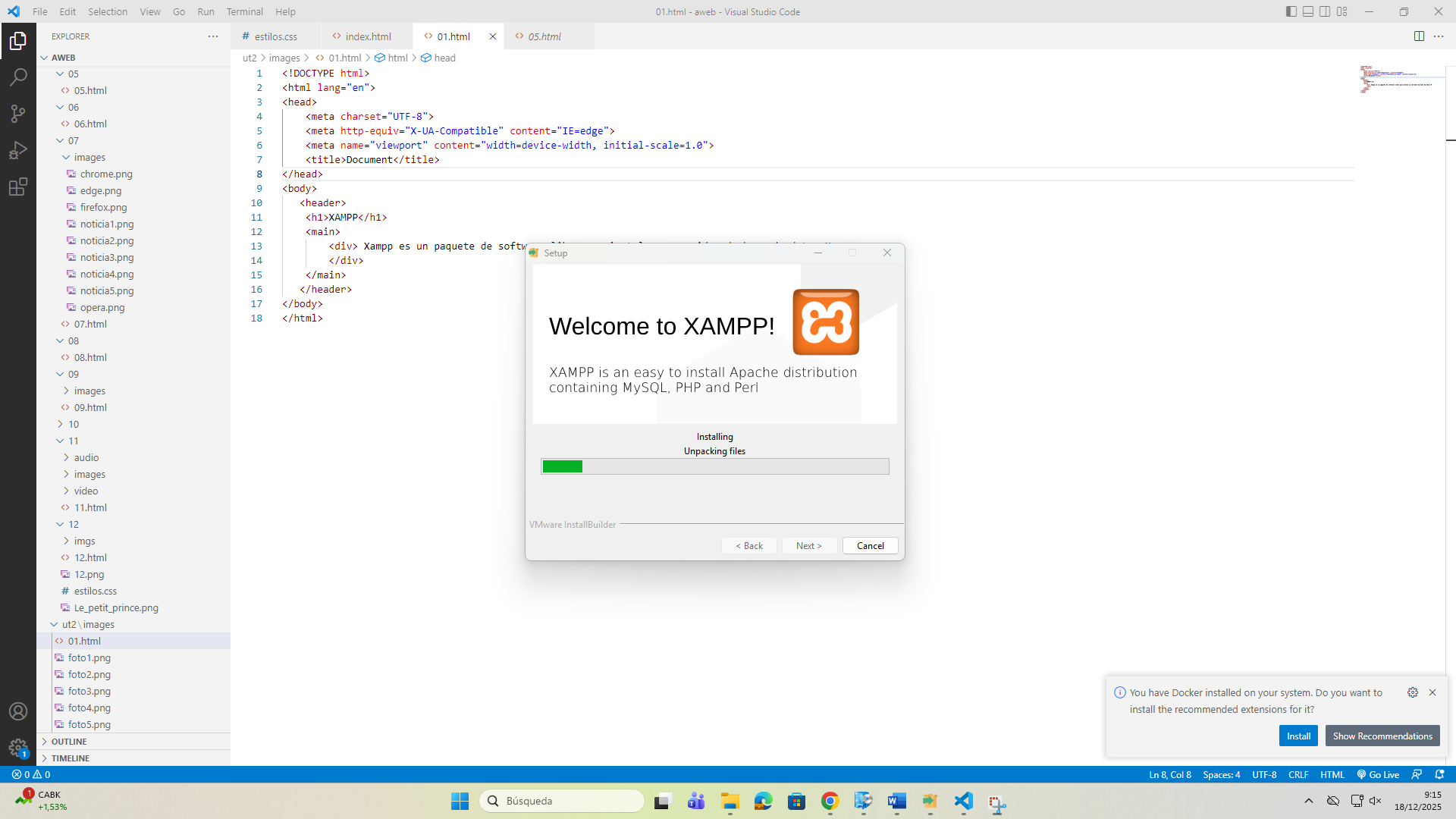 Descarga xampp